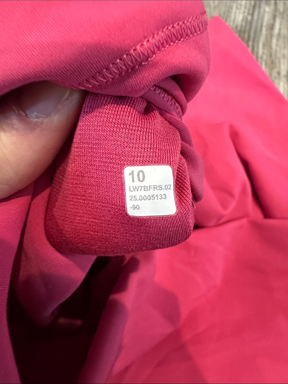 NEW without tags! Lululemon Wunder Train High-Rise Short 6" Raspberry Coulis - Picture 5 of 9